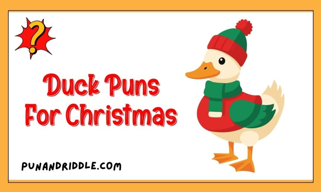 Duck Puns For Christmas