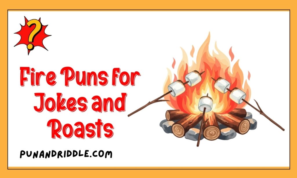 Fire Puns for Jokes and Roasts
