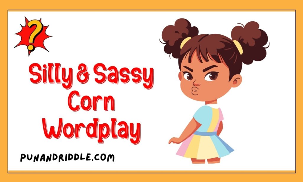 Silly & Sassy Corn Wordplay