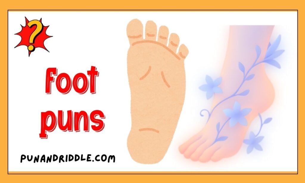 490 Foot Puns & Jokes: Short One-Liners for Captions & Instagram Laughs 👣😂