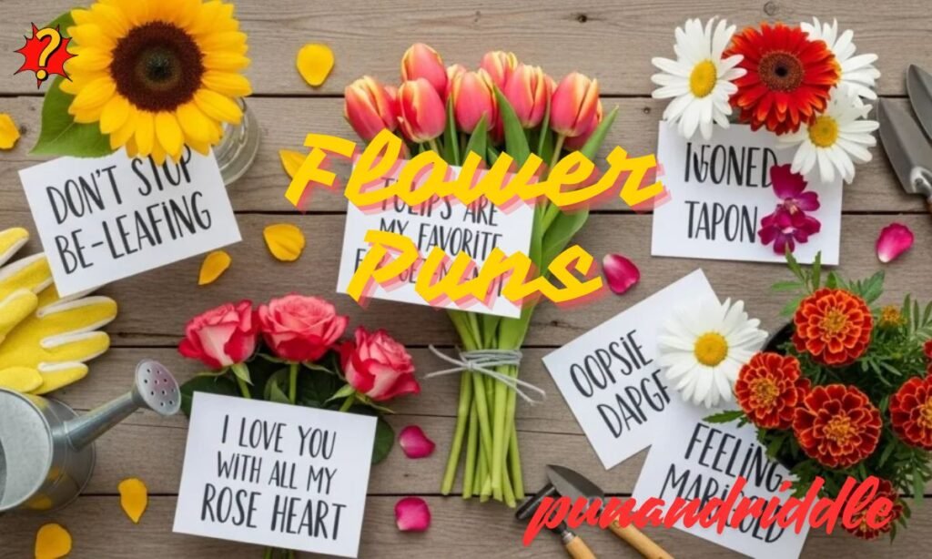365 Flower Puns Short One Liners For Birthday, Love & Captions