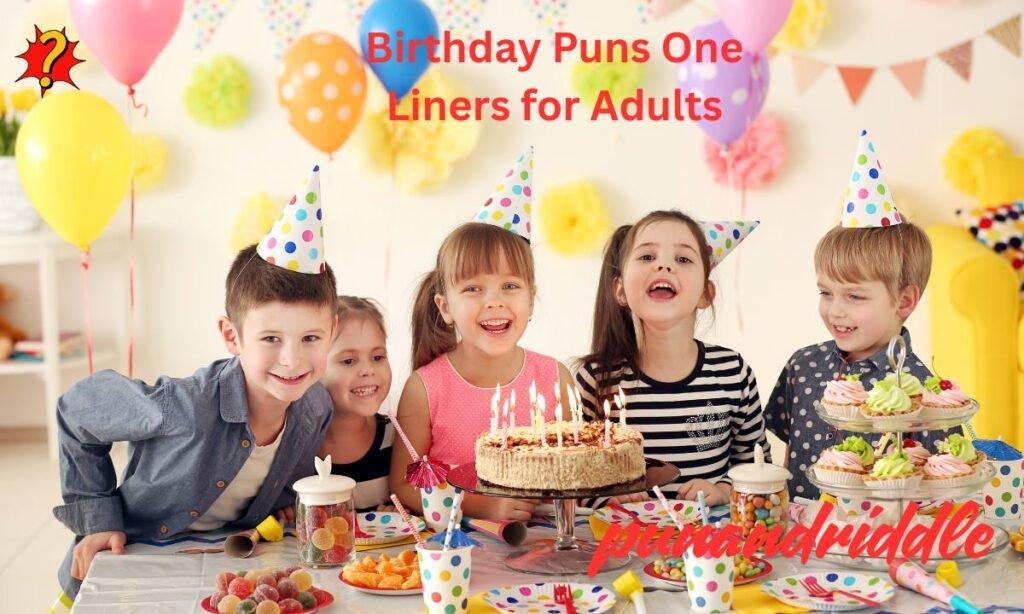 Birthday Puns One Liners for Adults